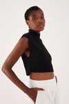 Blusa Tricot Gola Alta