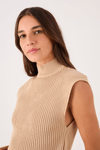 Blusa Tricot Gola Alta