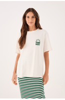 T-shirt Silk Sun Day