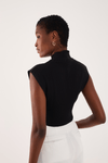 Blusa Tricot Gola Alta