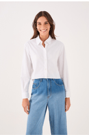 Camisa Cropped Algodão