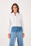 Camisa Cropped Algodão