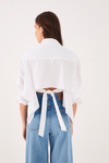 Camisa Cropped Algodão