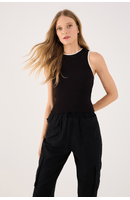 Blusa Tricot Bicolor