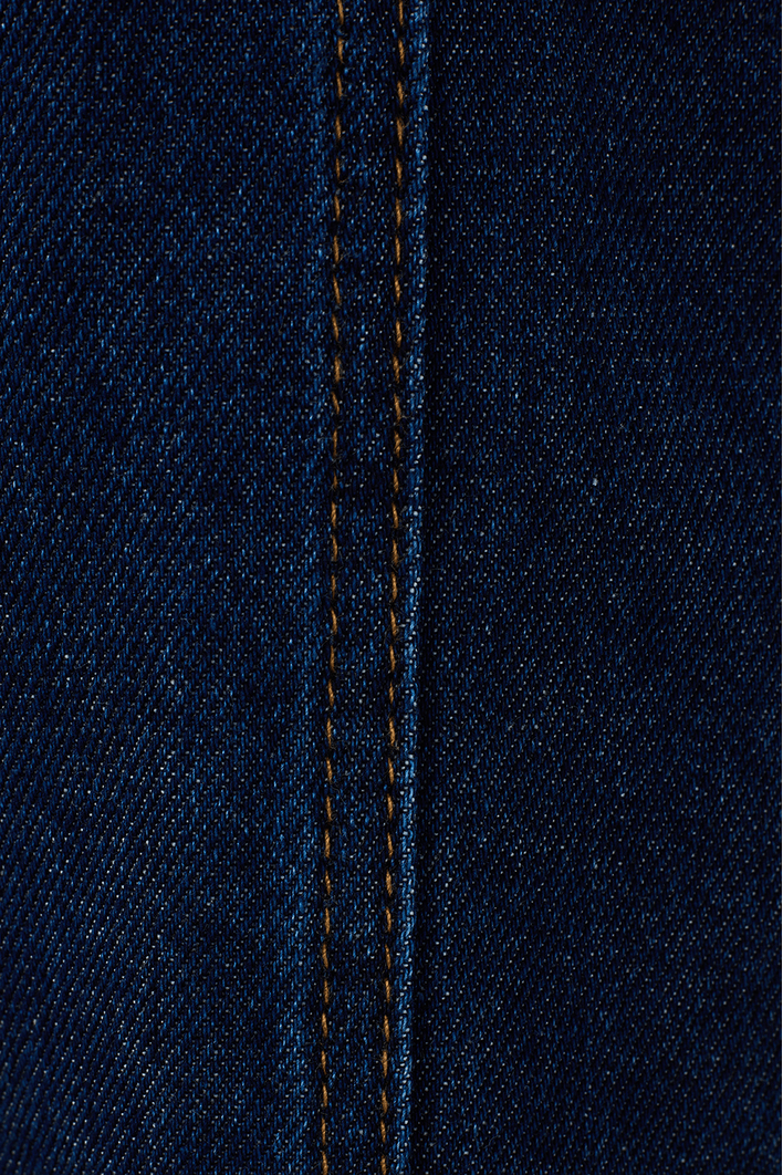 Calça Jeans Cropped Pesponto