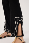 Calça Linho Bordado Sianinha