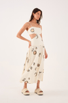 Vestido Midi Estampa Maré Mansa