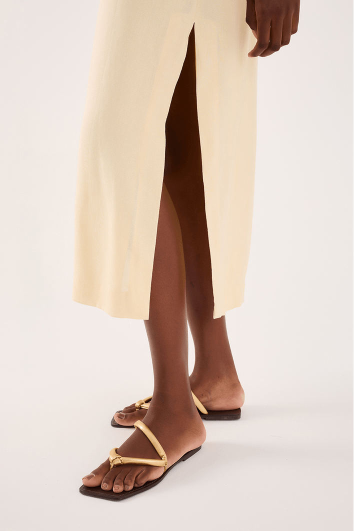Vestido Cropped Frente Vazada
