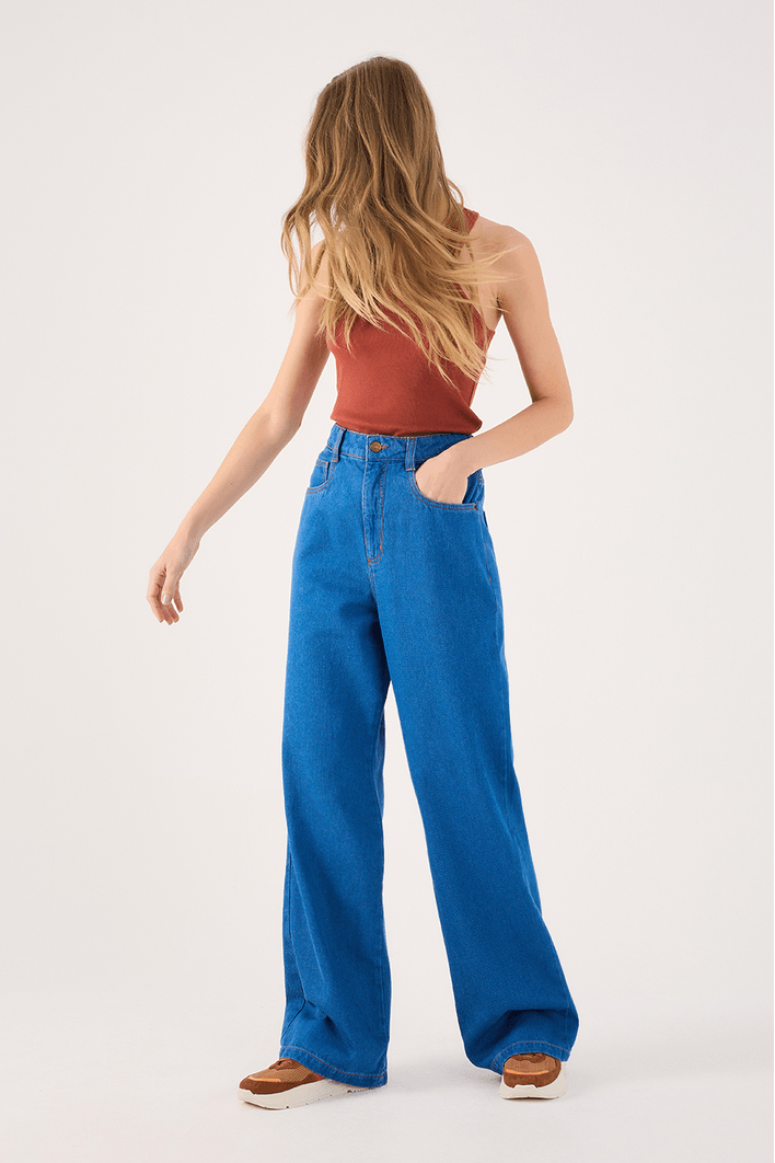 Calça Jeans Basic Blue