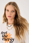 T-shirt Silk Feel The Energy