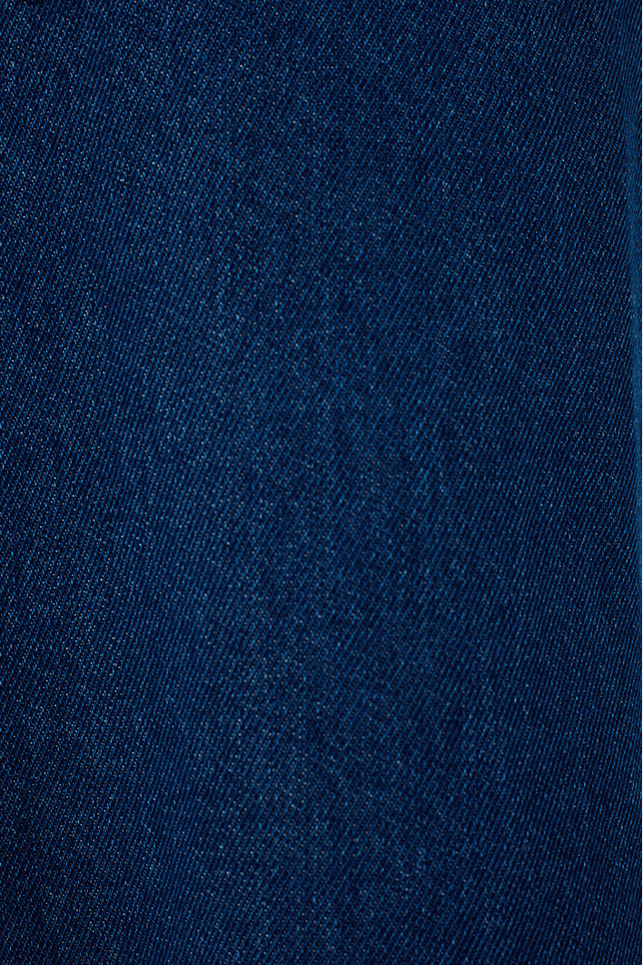 Saia Jeans Fenda Dark