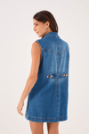 Vestido Colete Jeans