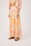 Saia Cropped Estampa Flor do Mar
