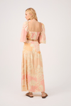 Saia Cropped Estampa Flor do Mar
