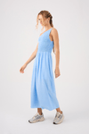 Vestido Linho Midi Ombro Só