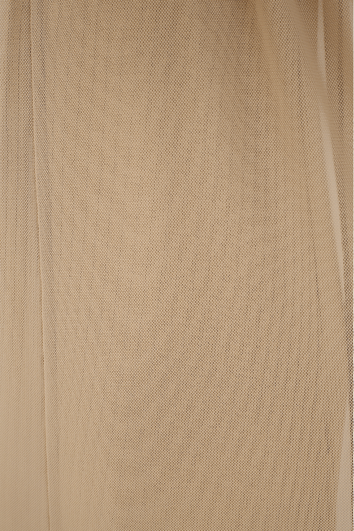 Vestido Drapeado Tule