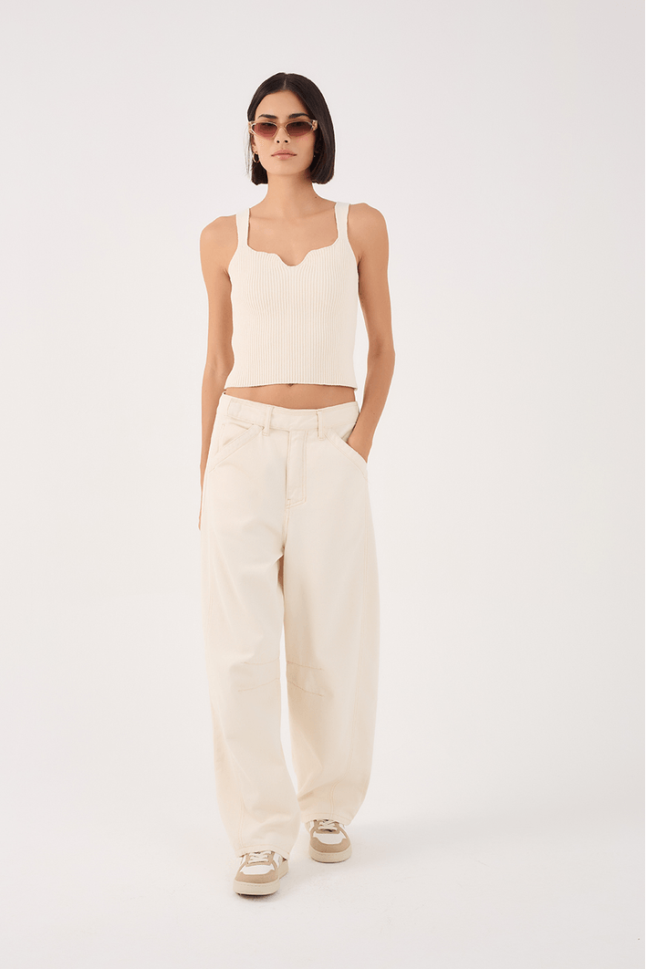 Blusa Tricot Decote
