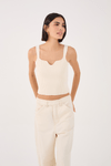 Blusa Tricot Decote