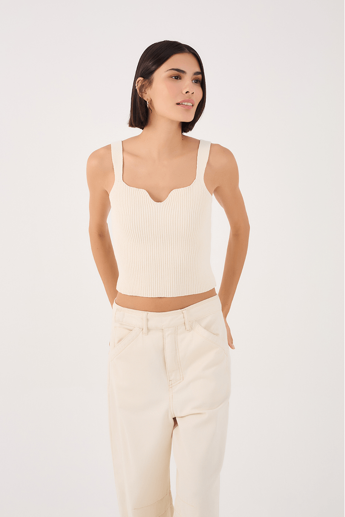 Blusa Tricot Decote
