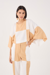 Blusa Linho Recortes