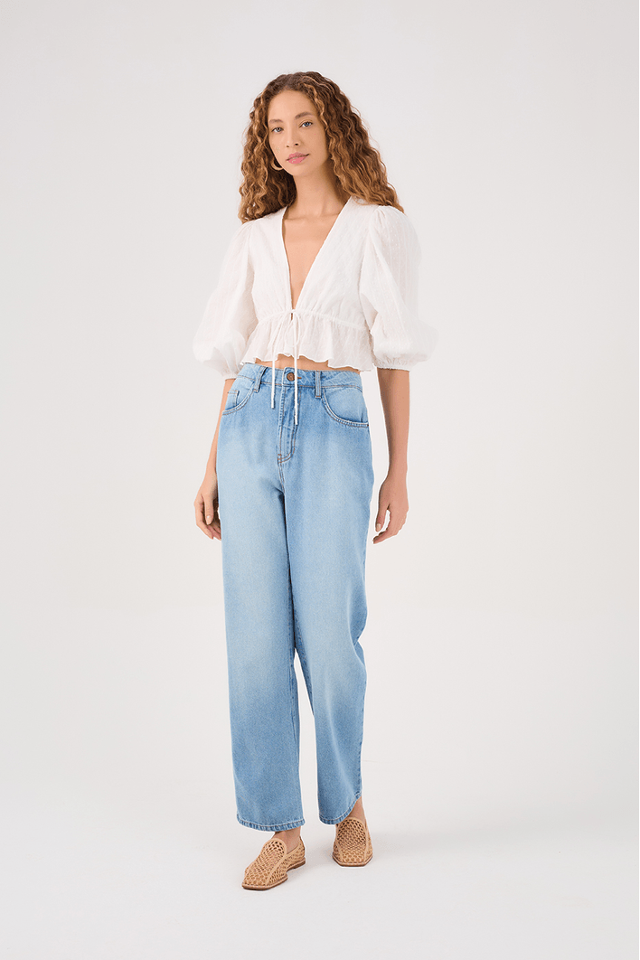 Blusa Amarração Busto