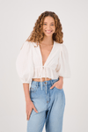 Blusa Amarração Busto