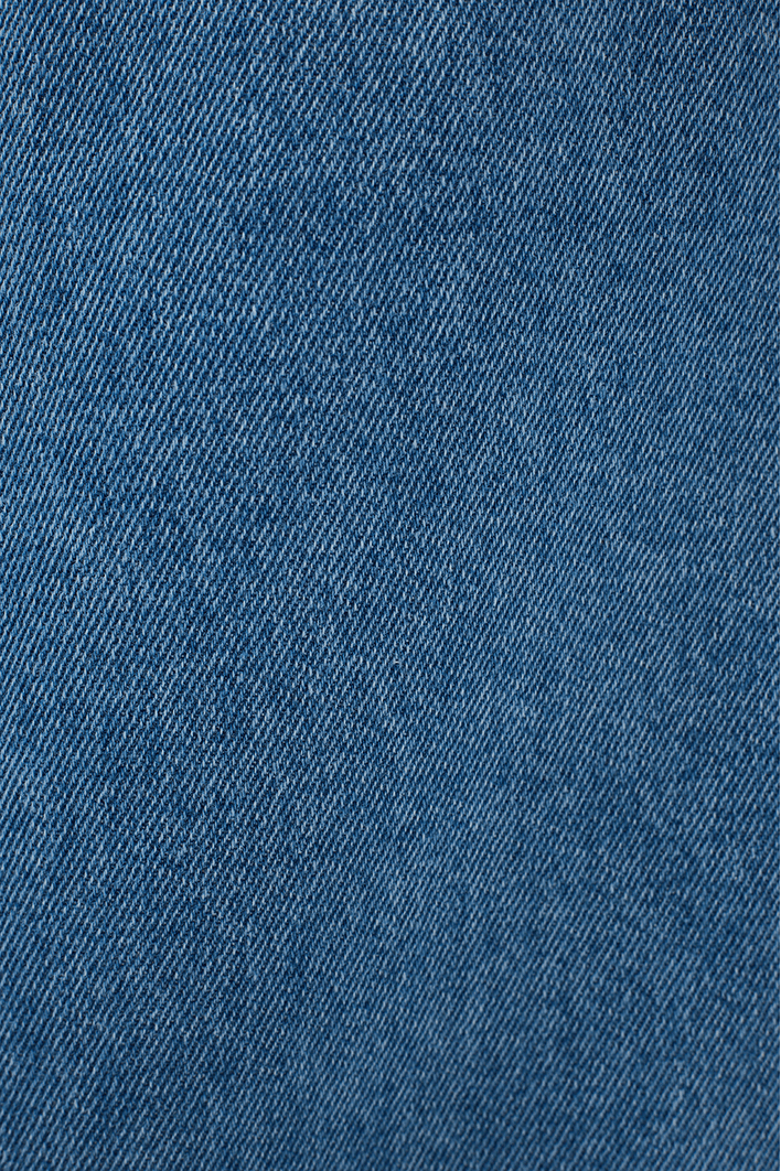 Saia Jeans Longa Fenda
