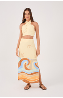 Conjunto Linho Estampa Sossego