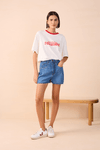 Short Jeans Recorte Lateral