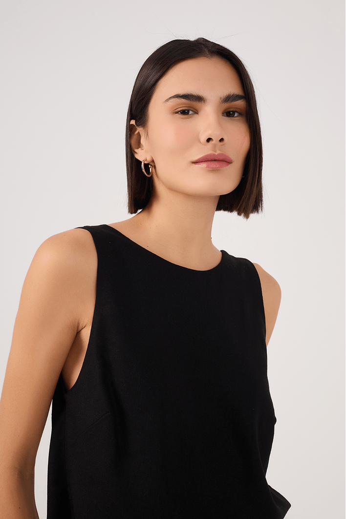 Blusa Linho Costas Torcida