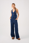 Blusa Jeans Frente Única
