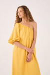 Vestido Midi Linho Ombro Só
