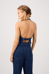 Blusa Jeans Frente Única