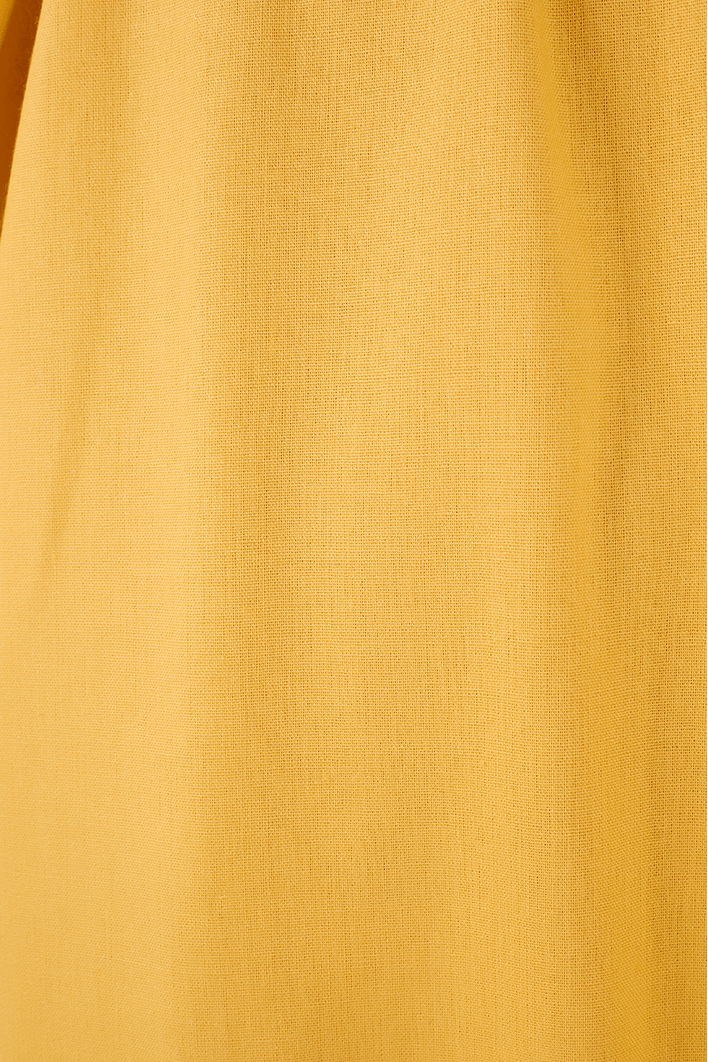 Vestido Midi Linho Ombro Só