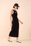 Vestido Canelado Bordado Summer Club