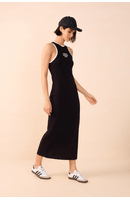 Vestido Canelado Bordado Summer Club
