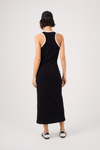 Vestido Canelado Bordado Summer Club