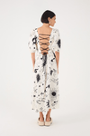 Vestido Midi Estampa Estrela Guia