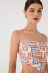 Blusa Estampa Cadeirinhas