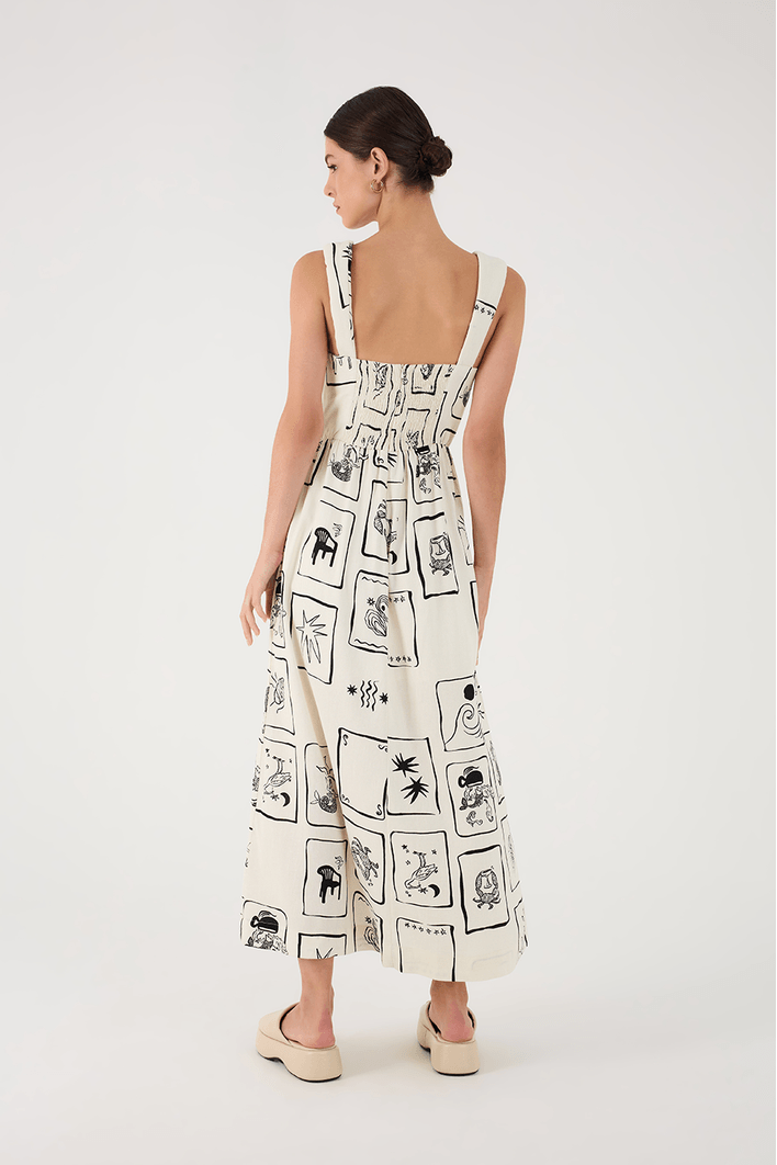Vestido Cropped Estampa Iara