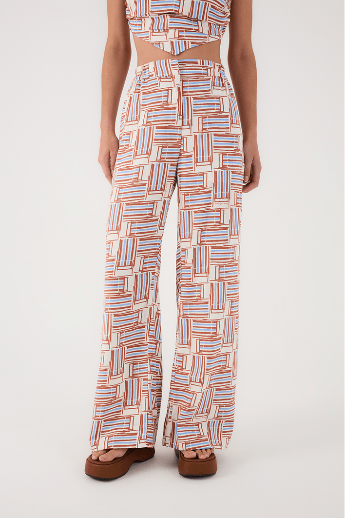 Calça Estampa Cadeirinhas