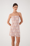 Vestido Curto Estampa Cadeirinhas