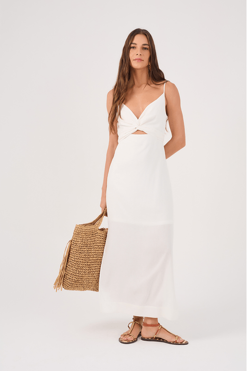 Vestido Cropped Busto Torcido
