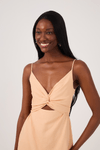 Vestido Cropped Busto Torcido