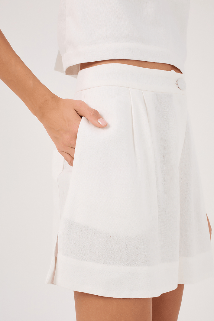 Short Linho Alfaiataria