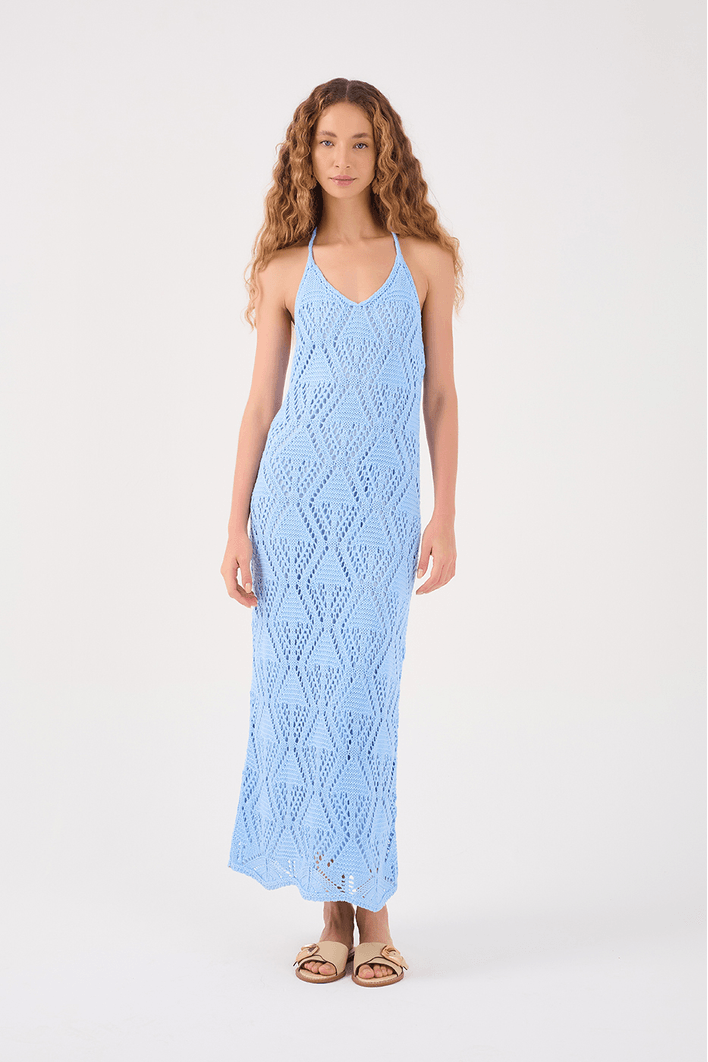 Vestido Tricot Longo