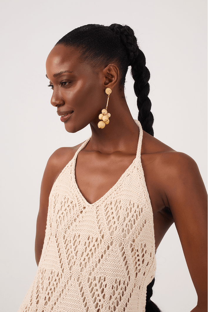 Vestido Tricot Longo