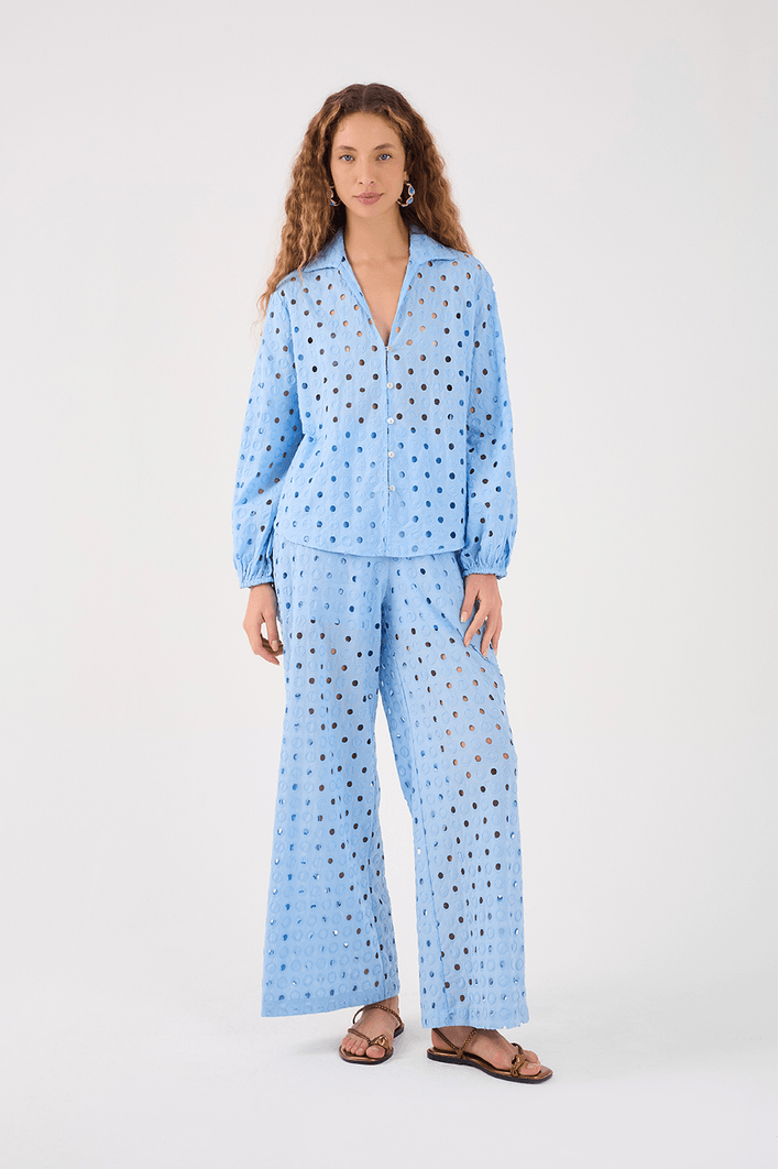 Camisa Laise Manga Bufante