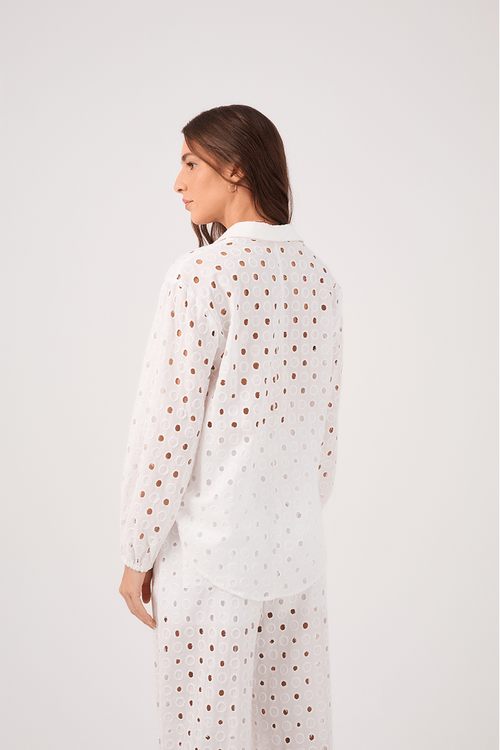 Camisa Laise Manga Bufante