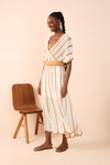 Blusa Tricot Bicolor